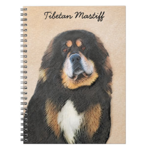 Cuaderno Pintura tibetana de escaramuzas - Arte de perros o