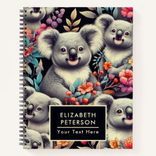Cuaderno Pintura vintage de Cute Koala