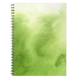 Cuaderno pinturas de la acuarela en un papel áspero de la