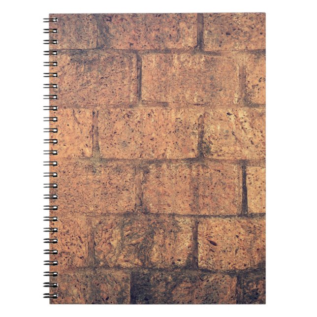 Cuaderno Pinturas de pared de ladrillos de arquitectura (Frente)