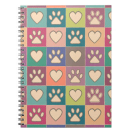Cuaderno Pinturas y corazones de artesanía rural