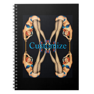 Cuaderno Pinups de cosecha acrobática Thunder_Cove