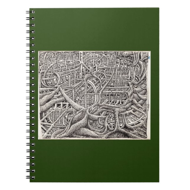 Cuaderno Pipescape de Brian Benson (Frente)