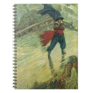 Cuaderno Pirata Antiguo, El holandés errante por Howard Pyl