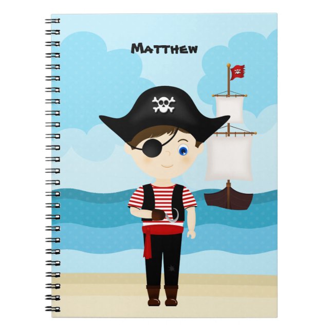 Cuaderno Pirata Boy (Frente)