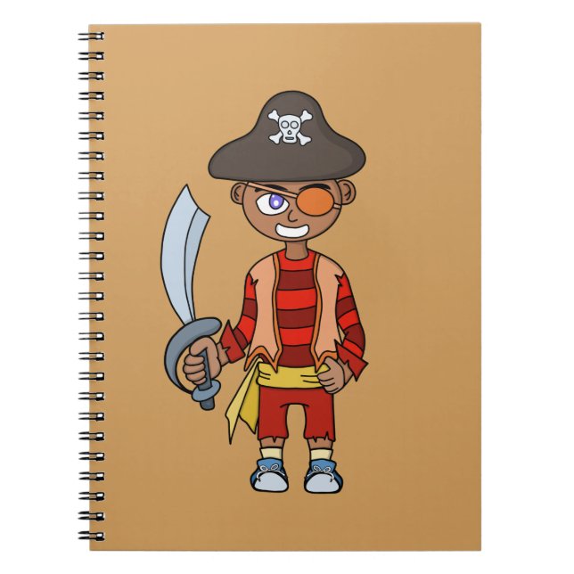 Cuaderno Pirata Boy (Frente)