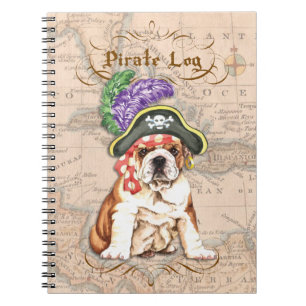 Cuaderno Pirata bulldog