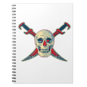 Cuaderno Pirata (cráneo) - Portátil fotográfico (80 páginas