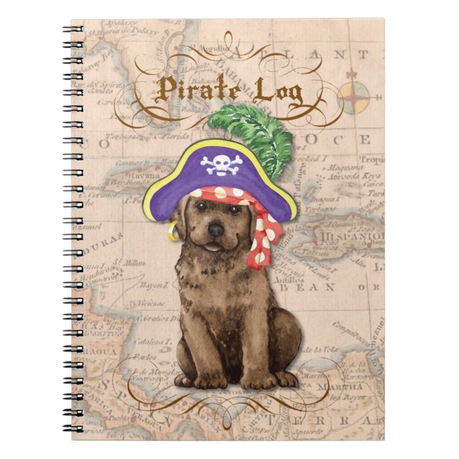 Cuaderno Pirata de laboratorio de chocolate (Frente)