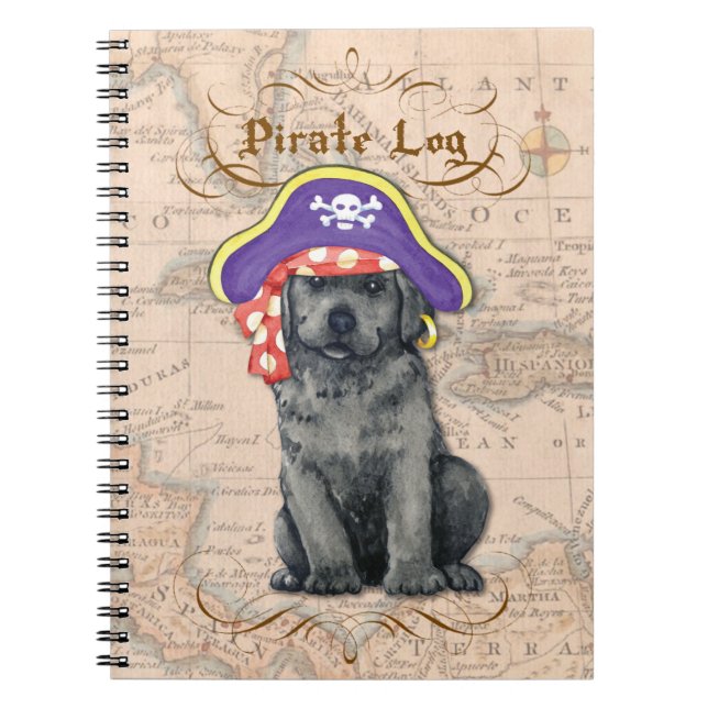 Cuaderno Pirata de Laboratorio Negro (Frente)