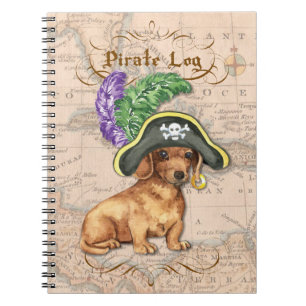 Cuaderno Pirata del Dachshund
