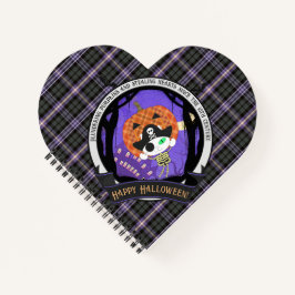 Cuaderno Pirata esqueleto gato encurtido