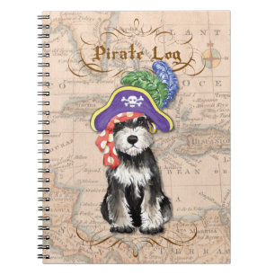 Cuaderno Pirata Schnauzer en miniatura