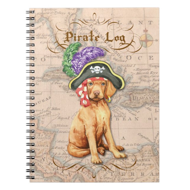 Cuaderno Pirata Vizsla (Frente)