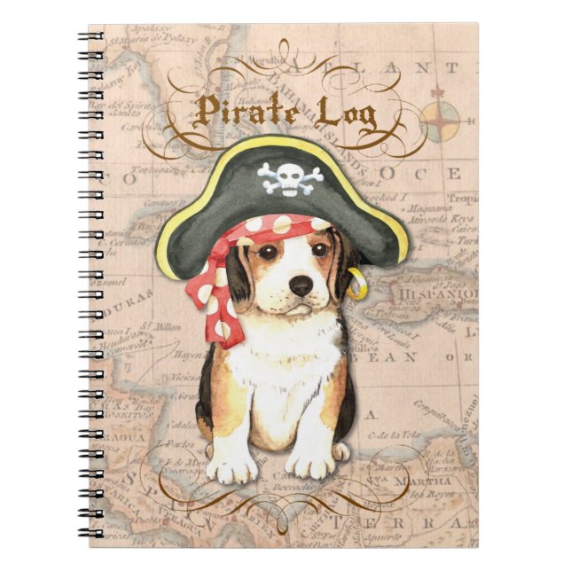 Cuaderno Pirate Gorra Beagle (Frente)