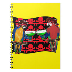 Cuaderno Pirate Parrots