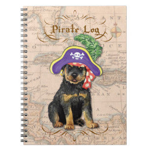 Cuaderno Pirate Rottweiler