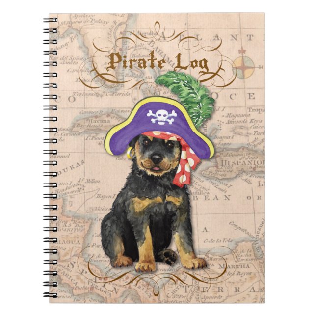 Cuaderno Pirate Rottweiler (Frente)