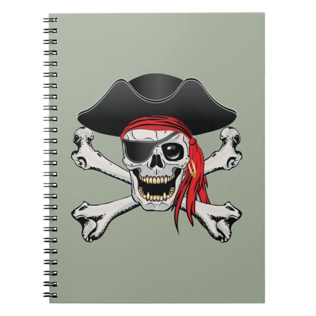 Cuaderno Pirate Skull (Frente)