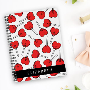 Cuaderno Piruetas Rojas, Piruetas de Corazón, Caramelo, Tu 
