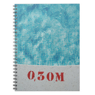 Cuaderno Piscina de hormigón gris a 0,30 metros