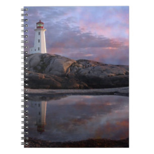 Cuaderno Piscina de la marea por el faro