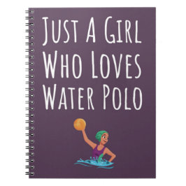 Cuaderno Piscina De Regalos De Polo De Agua Rosa Para Niña