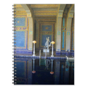 Cuaderno Piscina romana en el Castillo Hearst, California