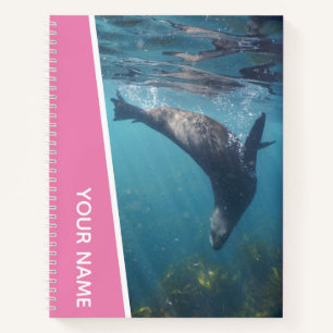 Cuaderno Piscina submarina, Australia, rosa