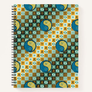 Cuaderno Piscis & Caballo de Metal
