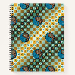 Cuaderno Piscis & Caballo de Tierra