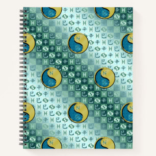 Cuaderno Piscis & Serpiente de Metal