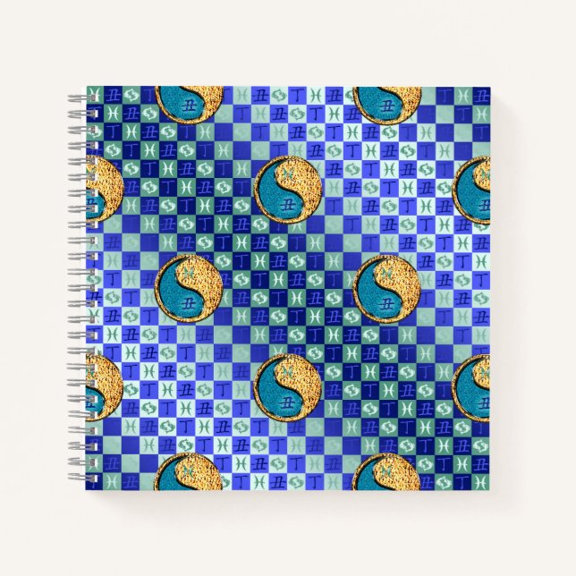 Cuaderno Piscis y Buey de Fuego (Anverso)