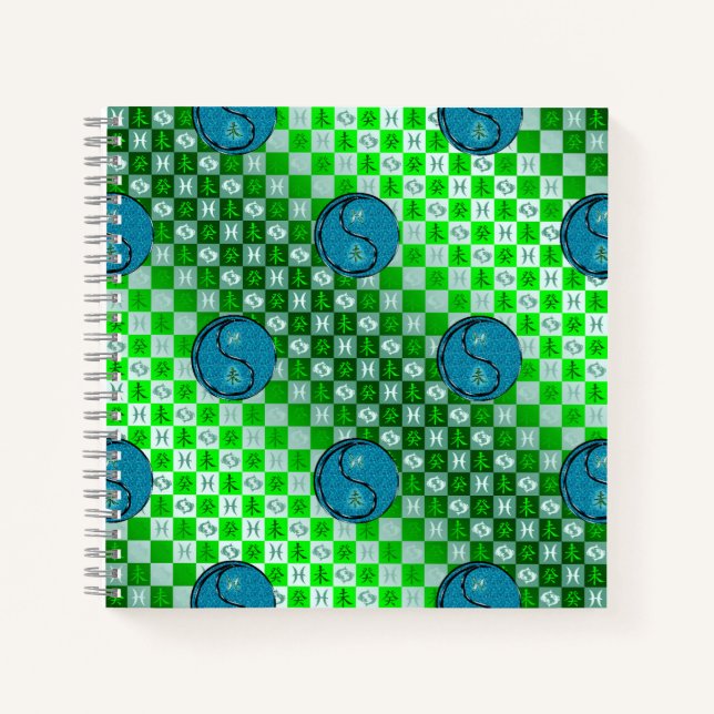 Cuaderno Piscis y Cabra de Agua (Anverso)