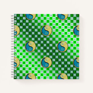 Cuaderno Piscis y Cabra de Metal