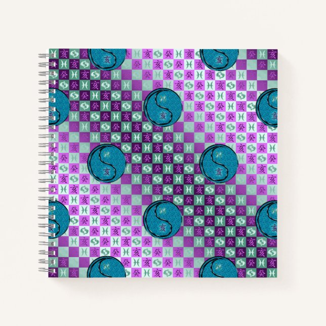 Cuaderno Piscis y Gallo de Agua (Anverso)
