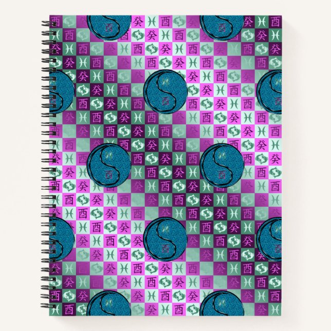 Cuaderno Piscis y Gallo de Agua (Anverso)