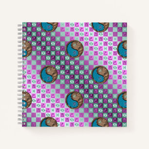 Cuaderno Piscis y Gallo de Tierra