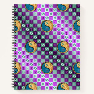 Cuaderno Piscis y Jabalí de Fuego