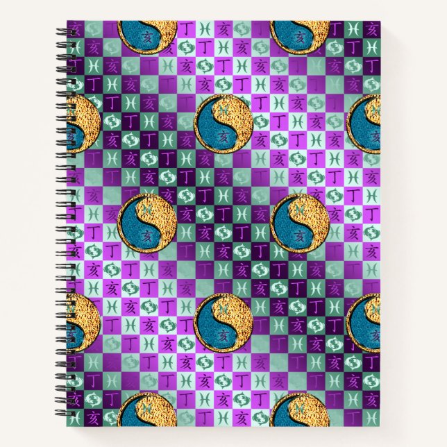 Cuaderno Piscis y Jabalí de Fuego (Anverso)