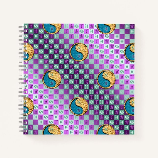 Cuaderno Piscis y Jabalí de Fuego (Anverso)