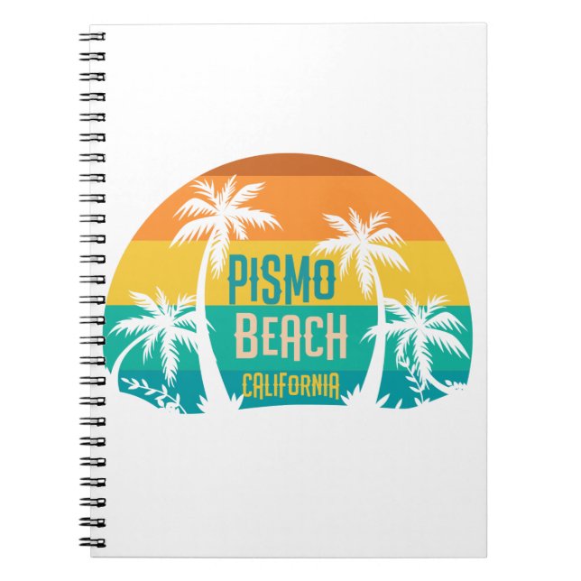 Cuaderno Pismo Beach Retro (Frente)