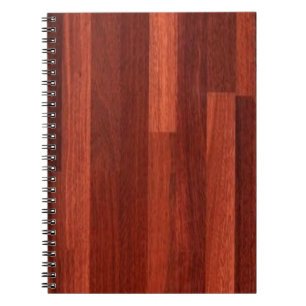 Cuaderno Piso de madera rojizo oscuro de Jarrah