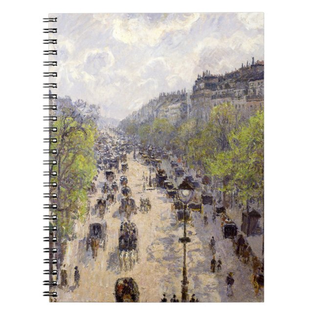 Cuaderno Pissarro - Boulevard Montmartre, primavera (Frente)