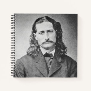 Cuaderno Pistolero del viejo oeste Marshal Wild Bill Hickok