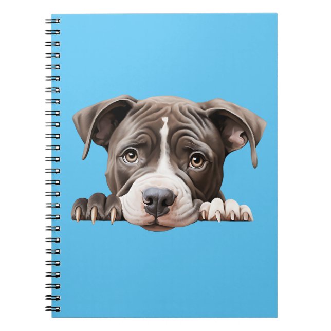 Cuaderno Pit Bull Puppy (Frente)