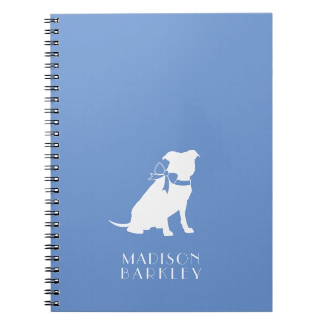 Cuaderno Pit Bulldog Puppy Pitbull (Frente)