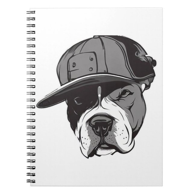 Cuaderno Pitbull Gangster (Frente)