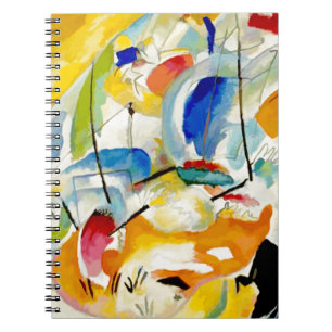 Cuaderno PixDezines Kandinsky 1913 Batalla Naval Improv 31