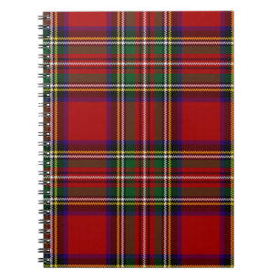 Cuaderno PixDezines tartan, stewart clan